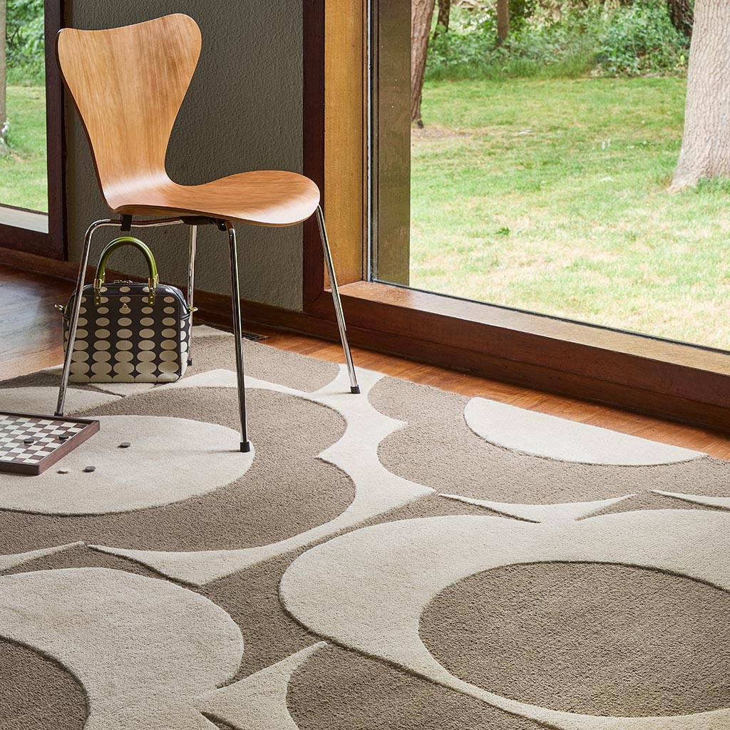Flower Mushroom / Ecru Rug | Size: 200 × 280 cm