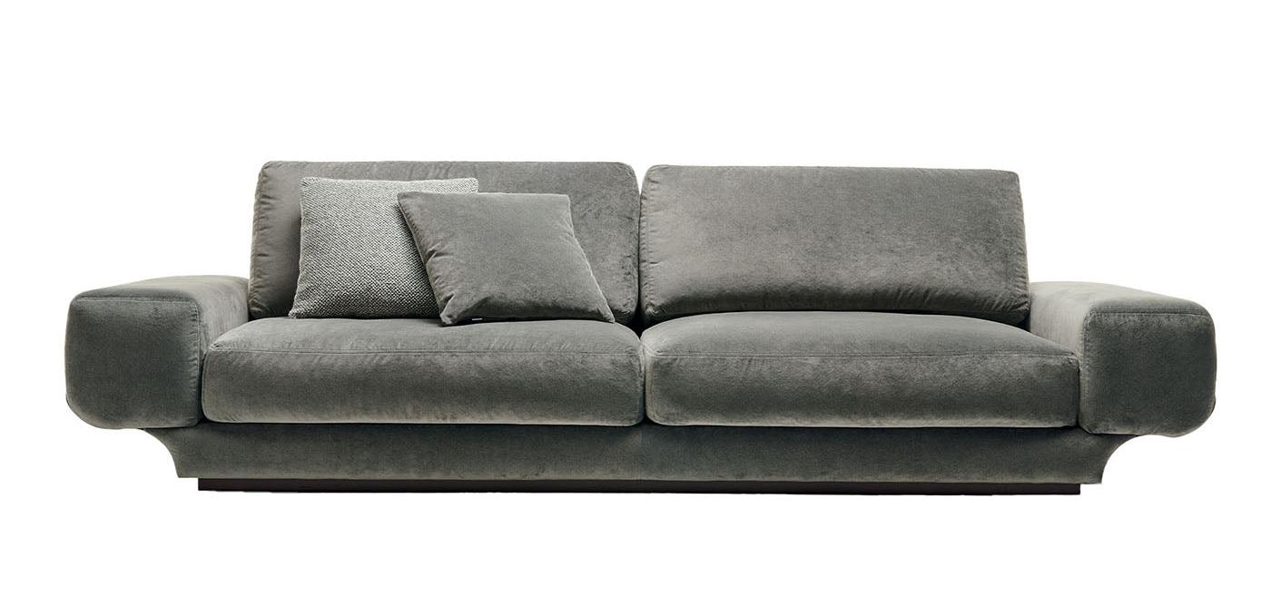 Milo Gray 3-Seater Artisan Sofa
