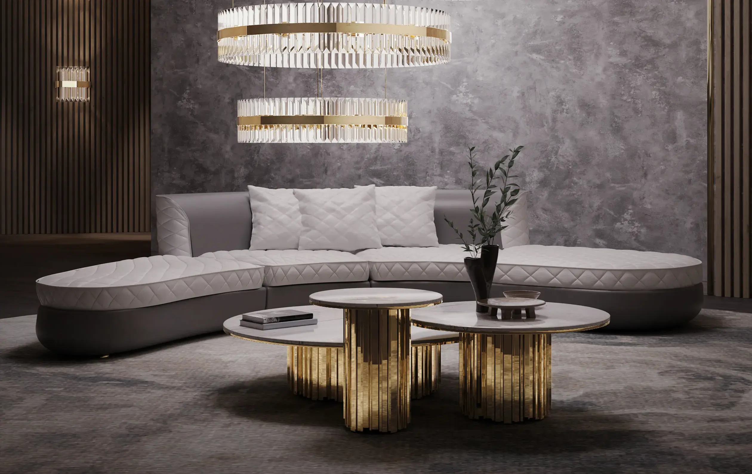 Majestic Trio Coffee Table - 11
