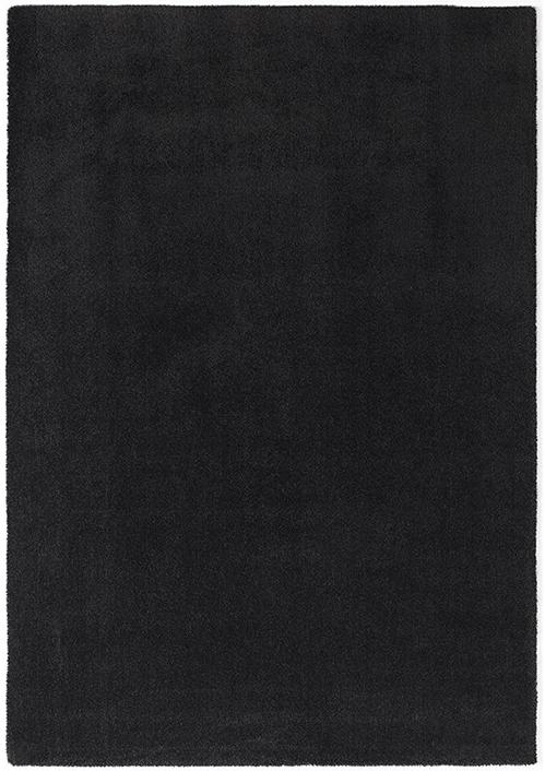 Plain Machine Washable Grey Rug | Size: 200 x 290 cm