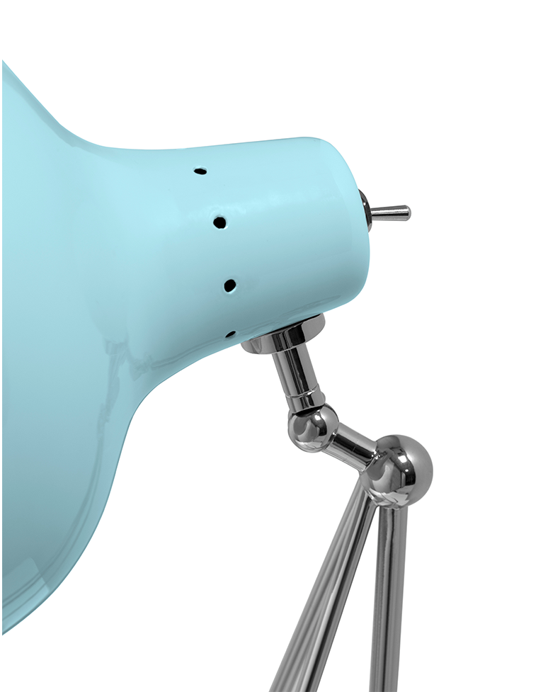 Celestia Blue Modern Desk Lamp