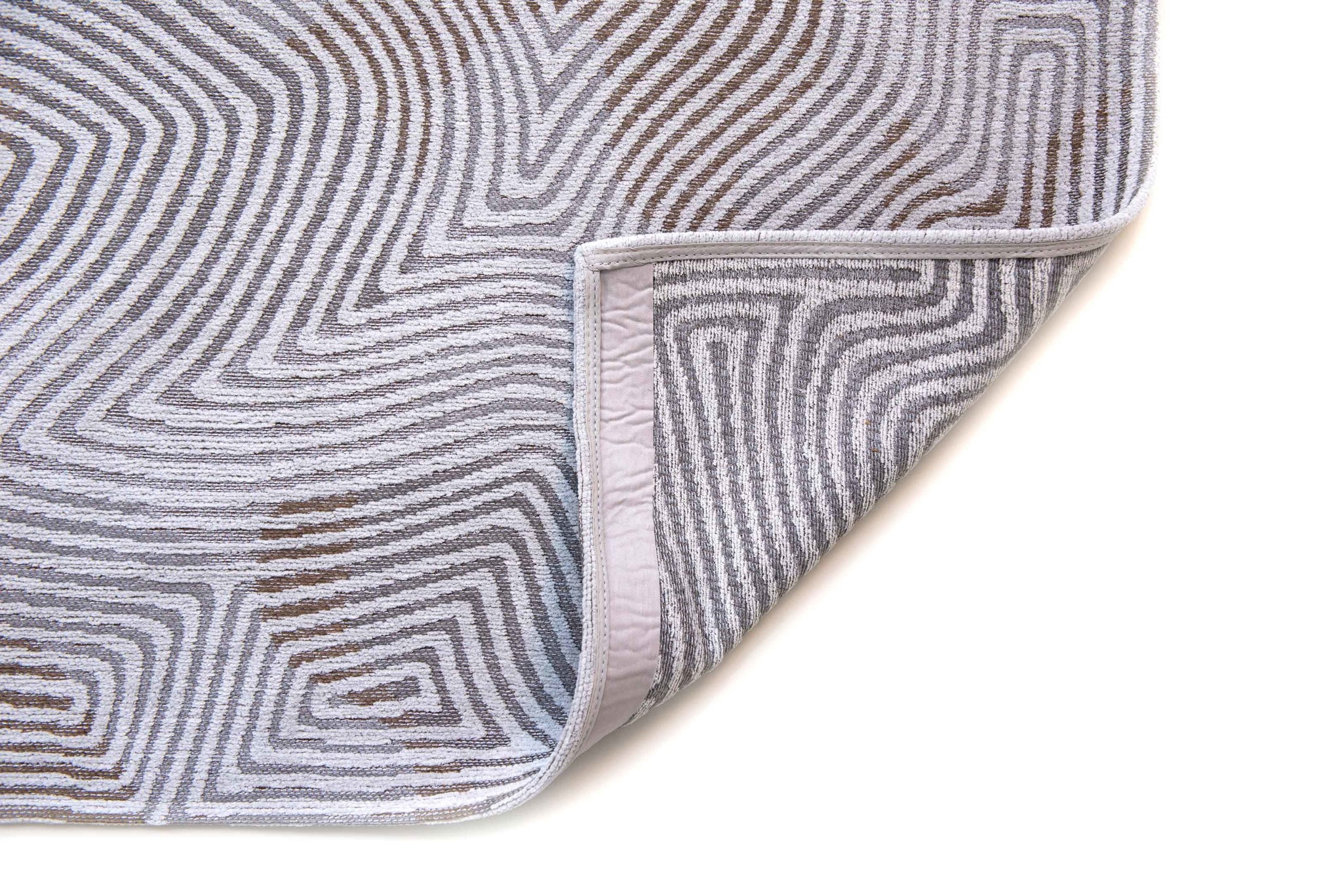 White Belgian Flatwoven Rug