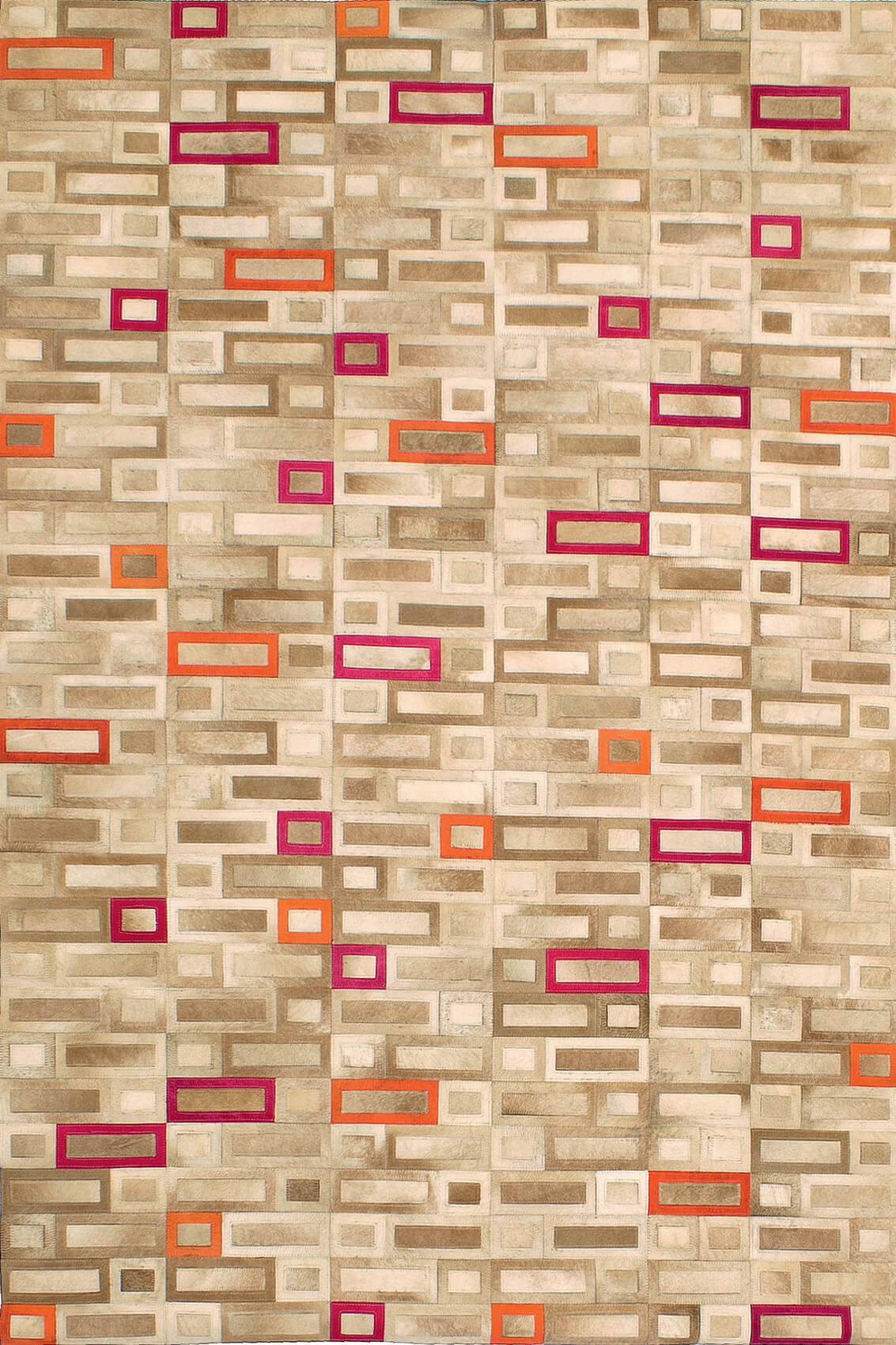 Crossville Cowhide Rug by Serge Lesage | Size: 200 x 300 cm