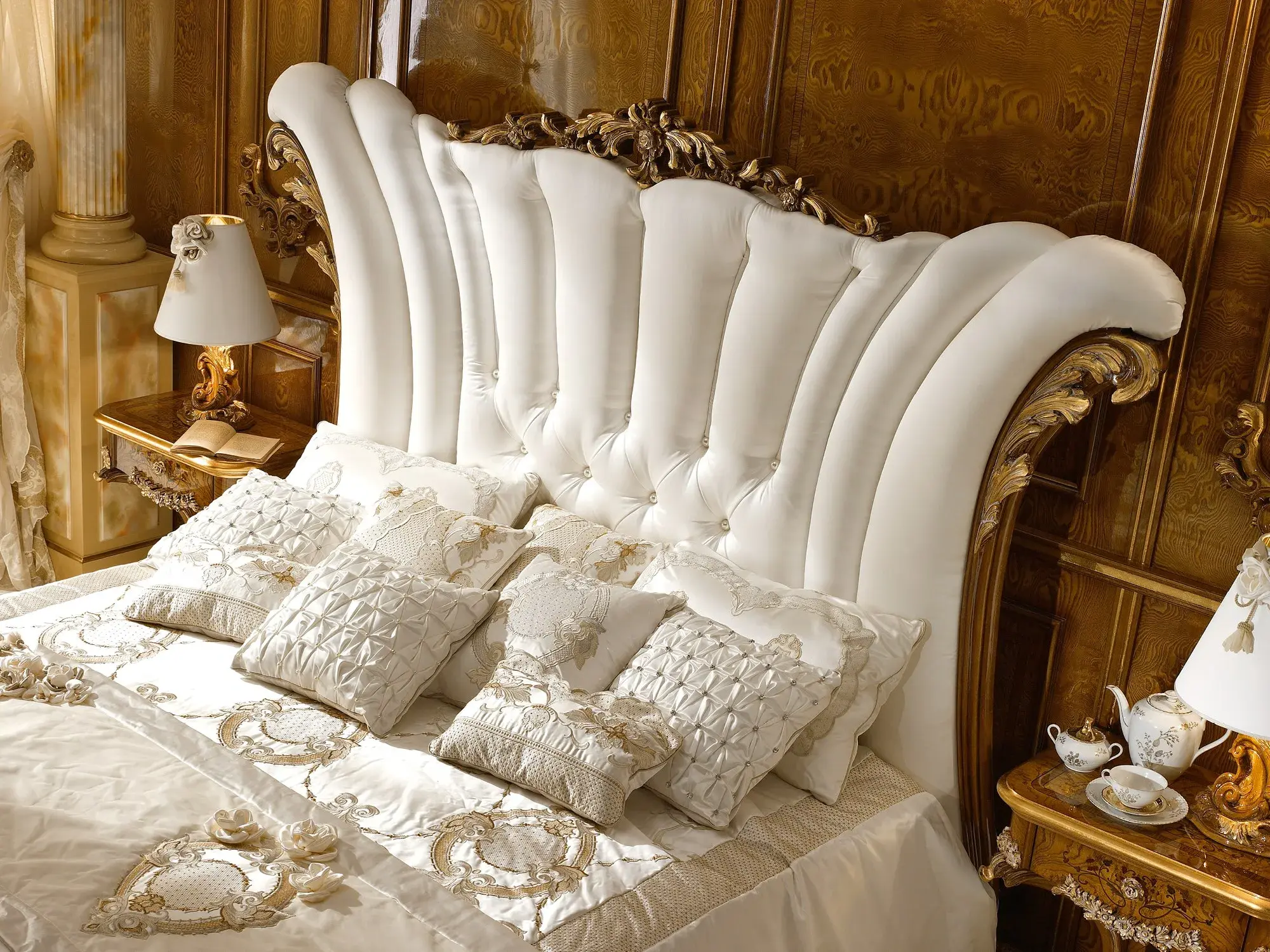 Exclusive Bed with Headboard