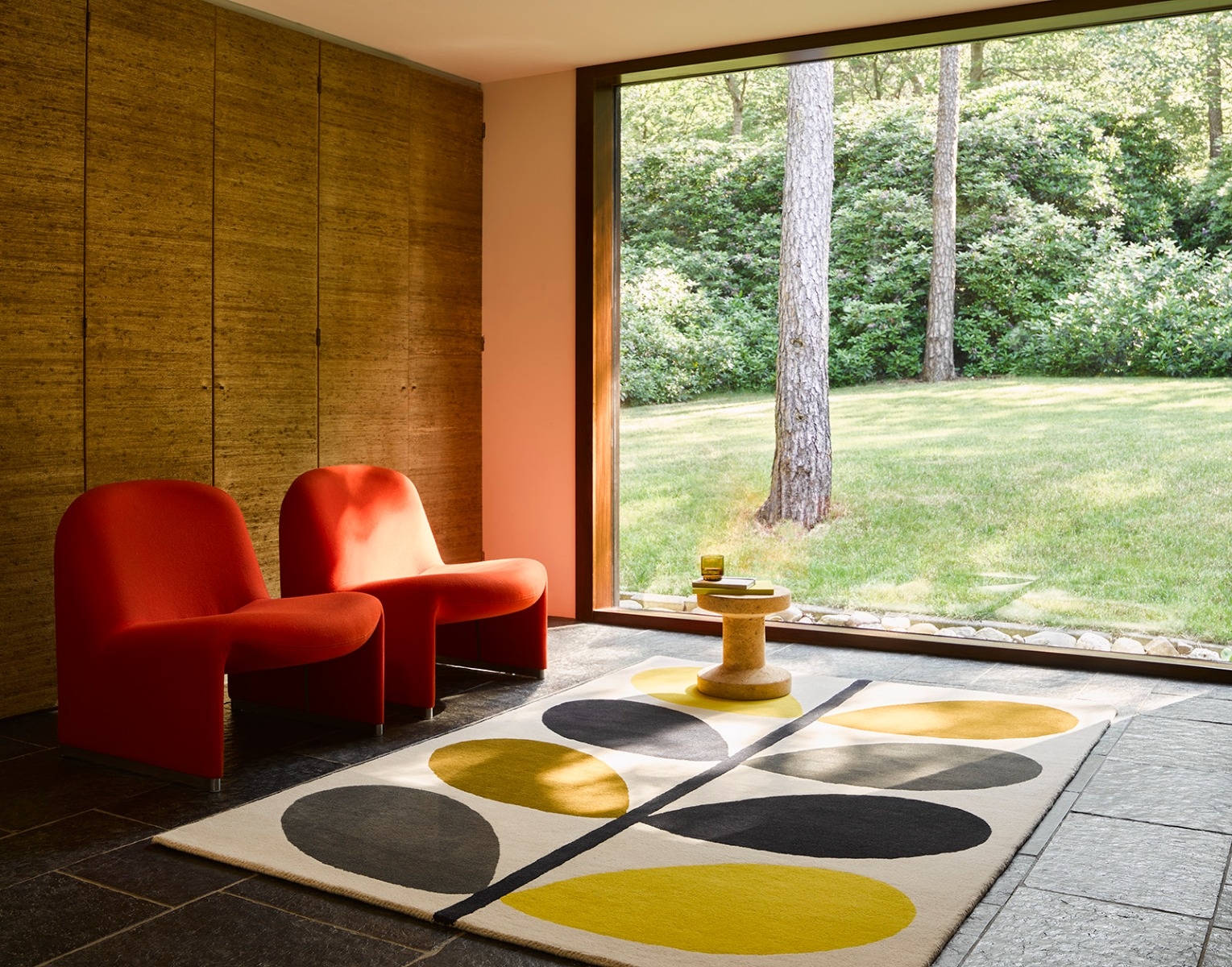 Leaves Handwoven Wool Rug