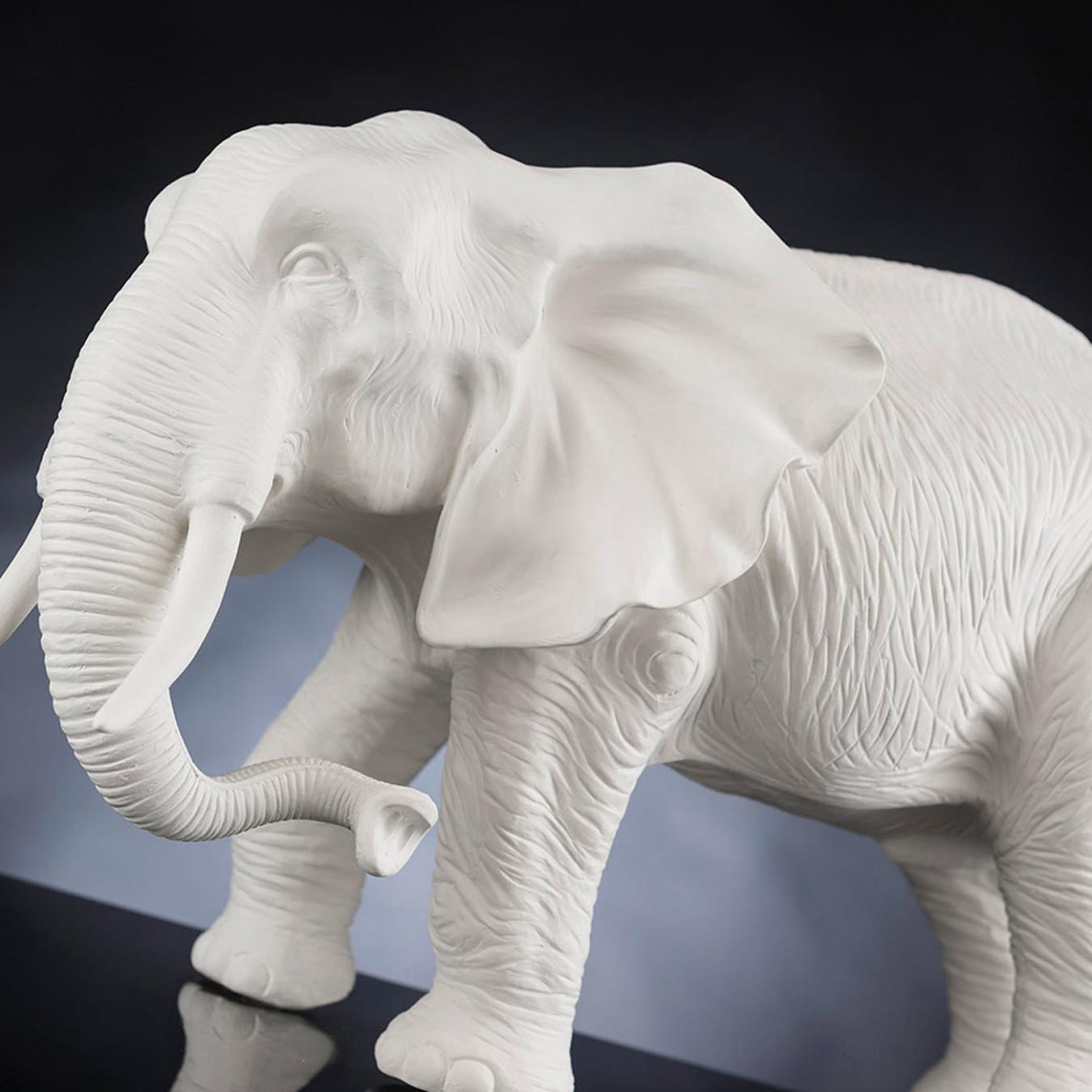 African Elephant Artisan Sculpture