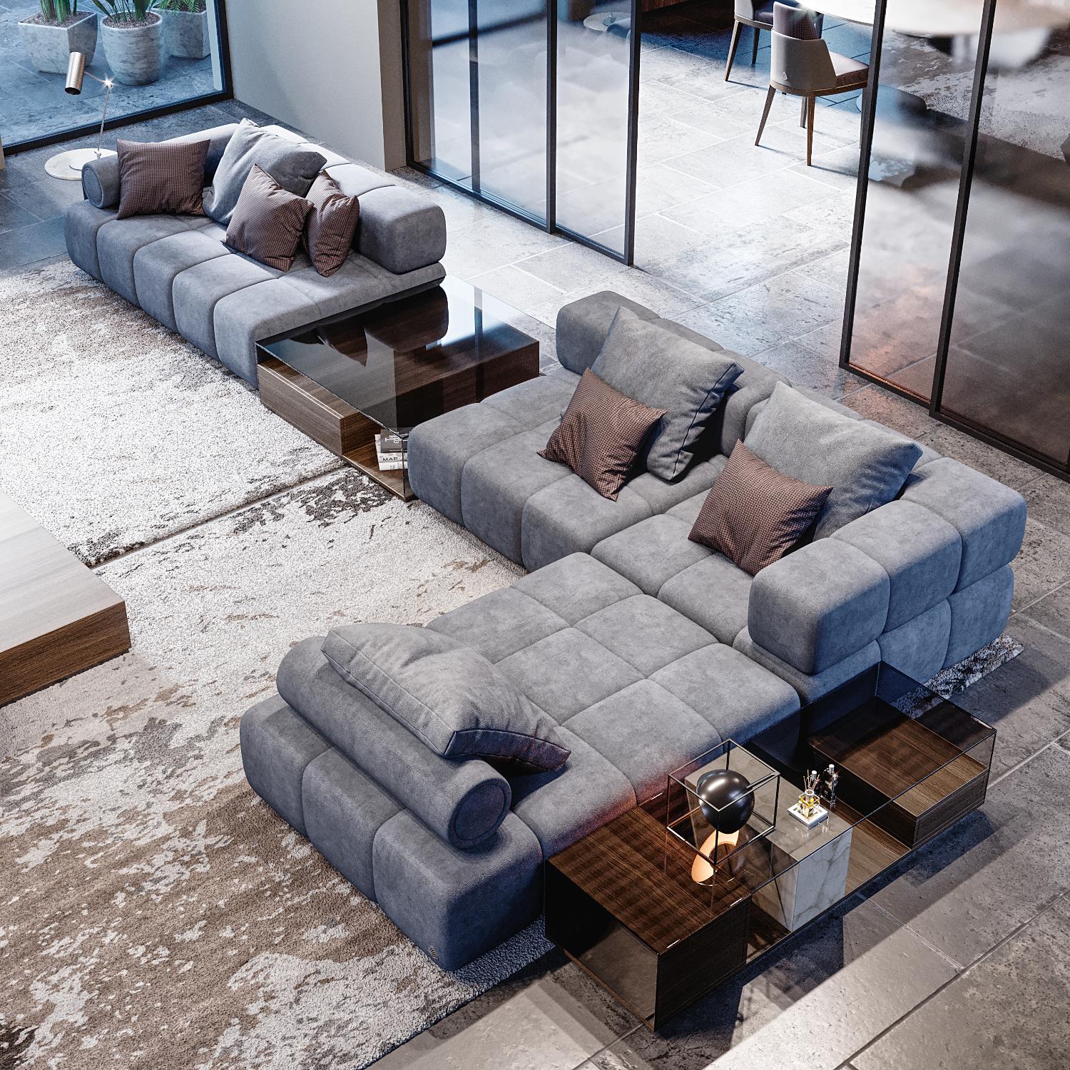 Ryan Rectangular Designer Coffee Table