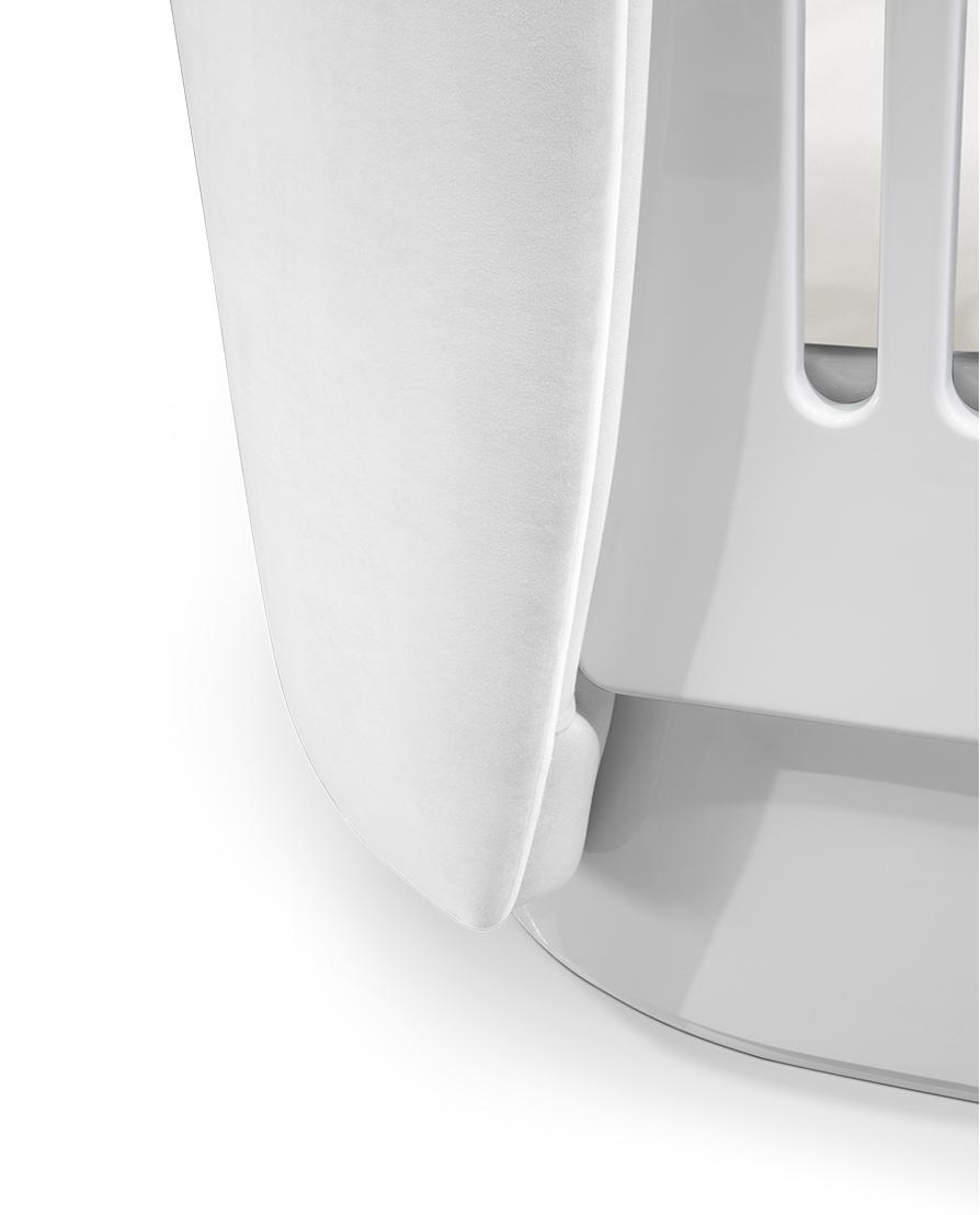 Cloud Nest Soft White Crib