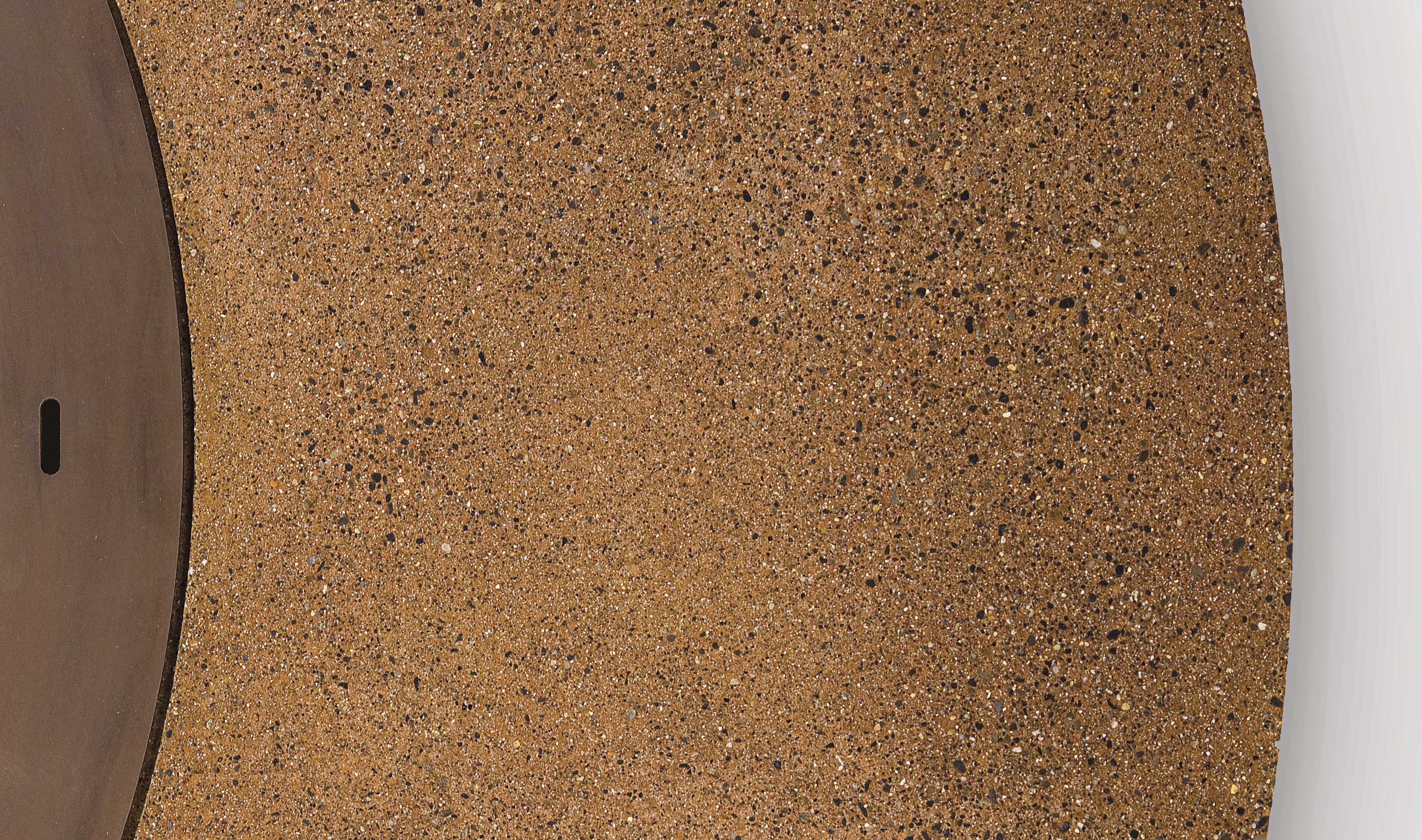 Concrete Brown Outdoor Fire Pit