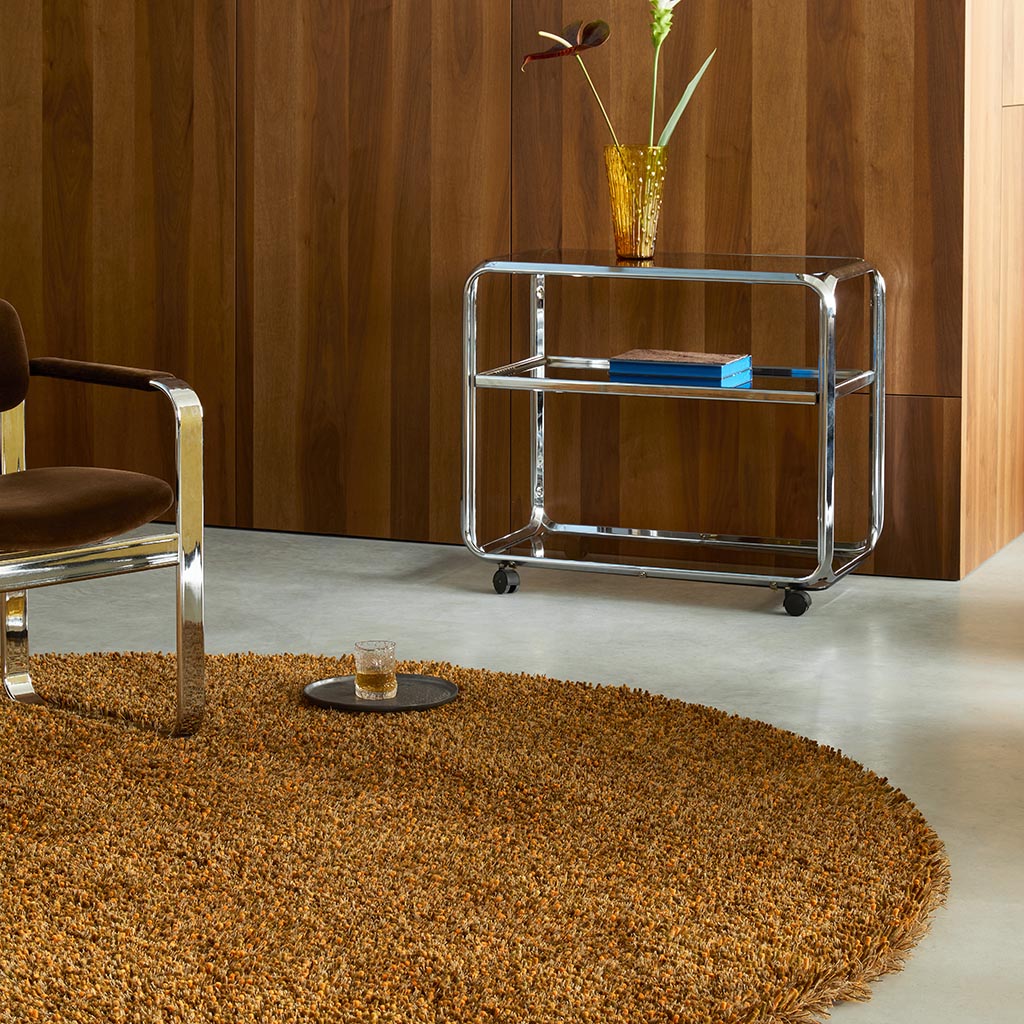 Tangerine Shaggy Rug