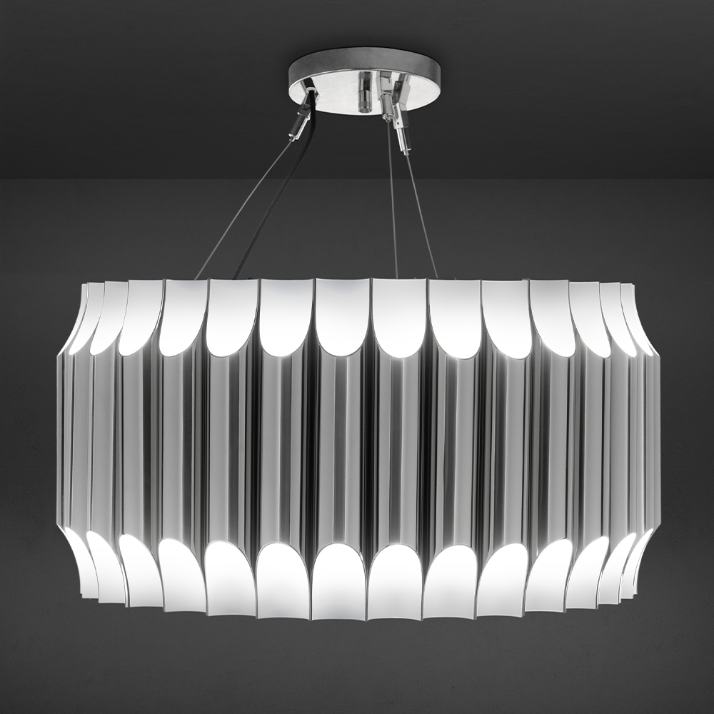 Bold Sphere Round Suspension Lamp