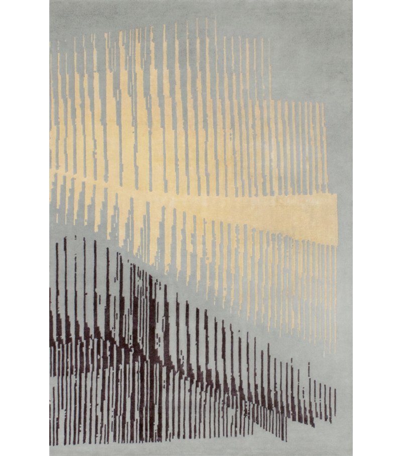 Viscose / Wool Handwoven Abstract Luxury Rug | Size: 250 x 350 cm