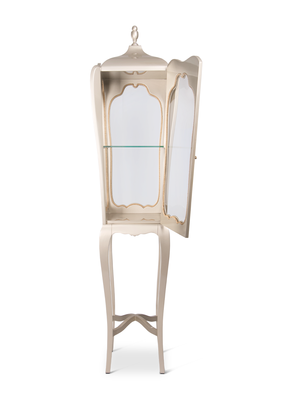 Empire Slim Cream Display Showcase