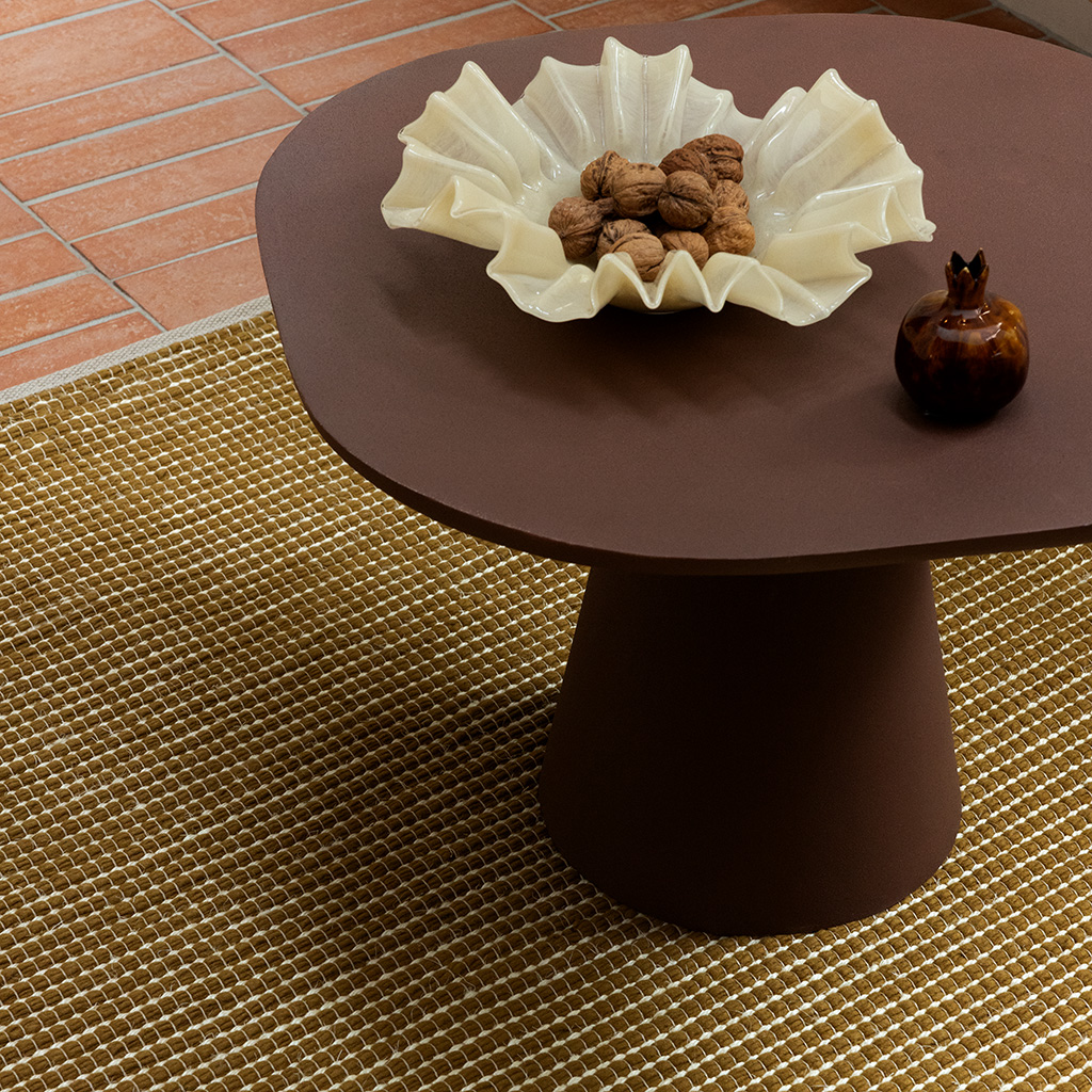 Border Gold Rug | Size: 170 x 240 cm