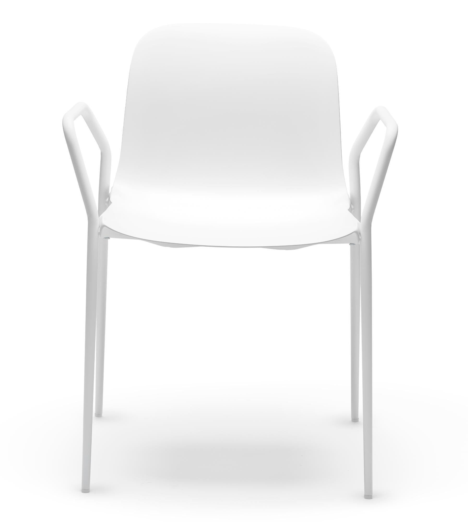 White Dogo P Chair Set of 2
