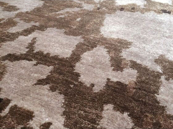 Bamboo Silk Indian Handwoven Luxury Rug