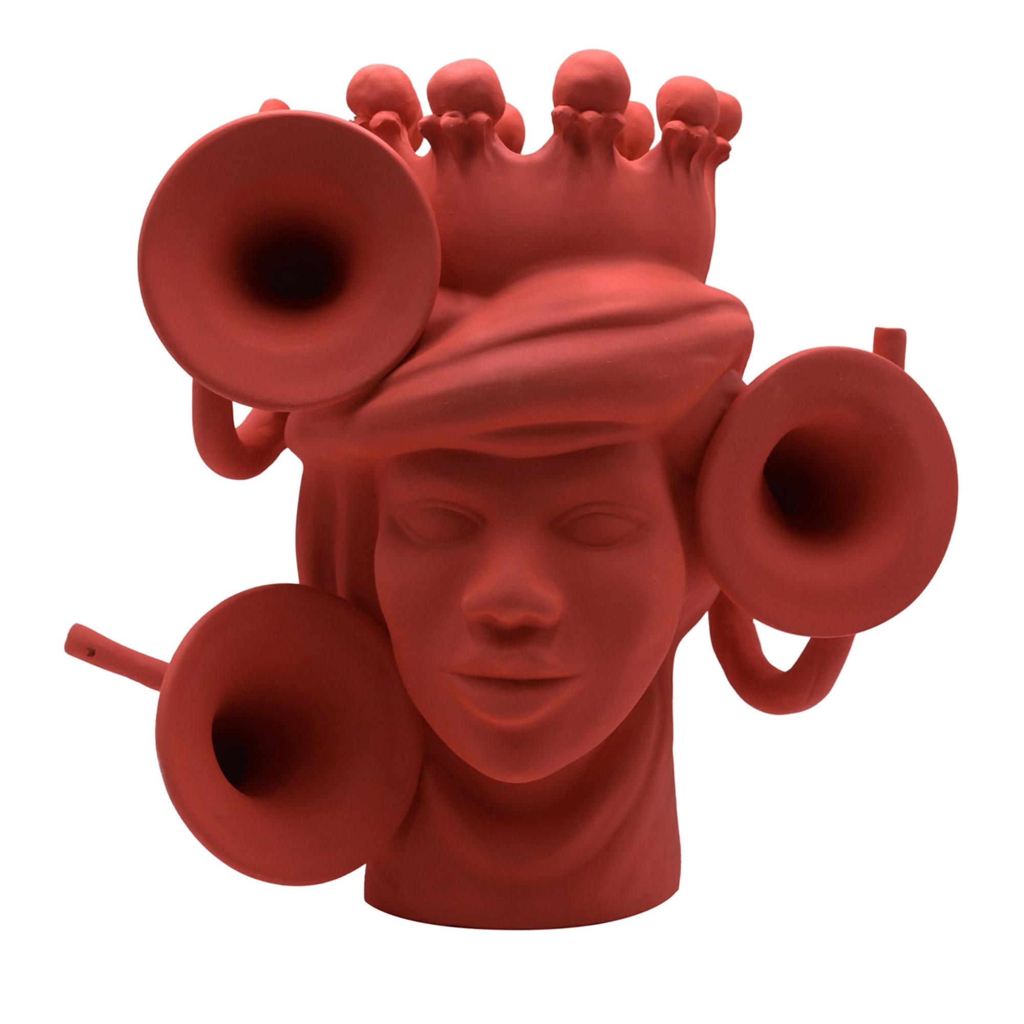 Handcrafted Moor's Head Heritage Sculpture