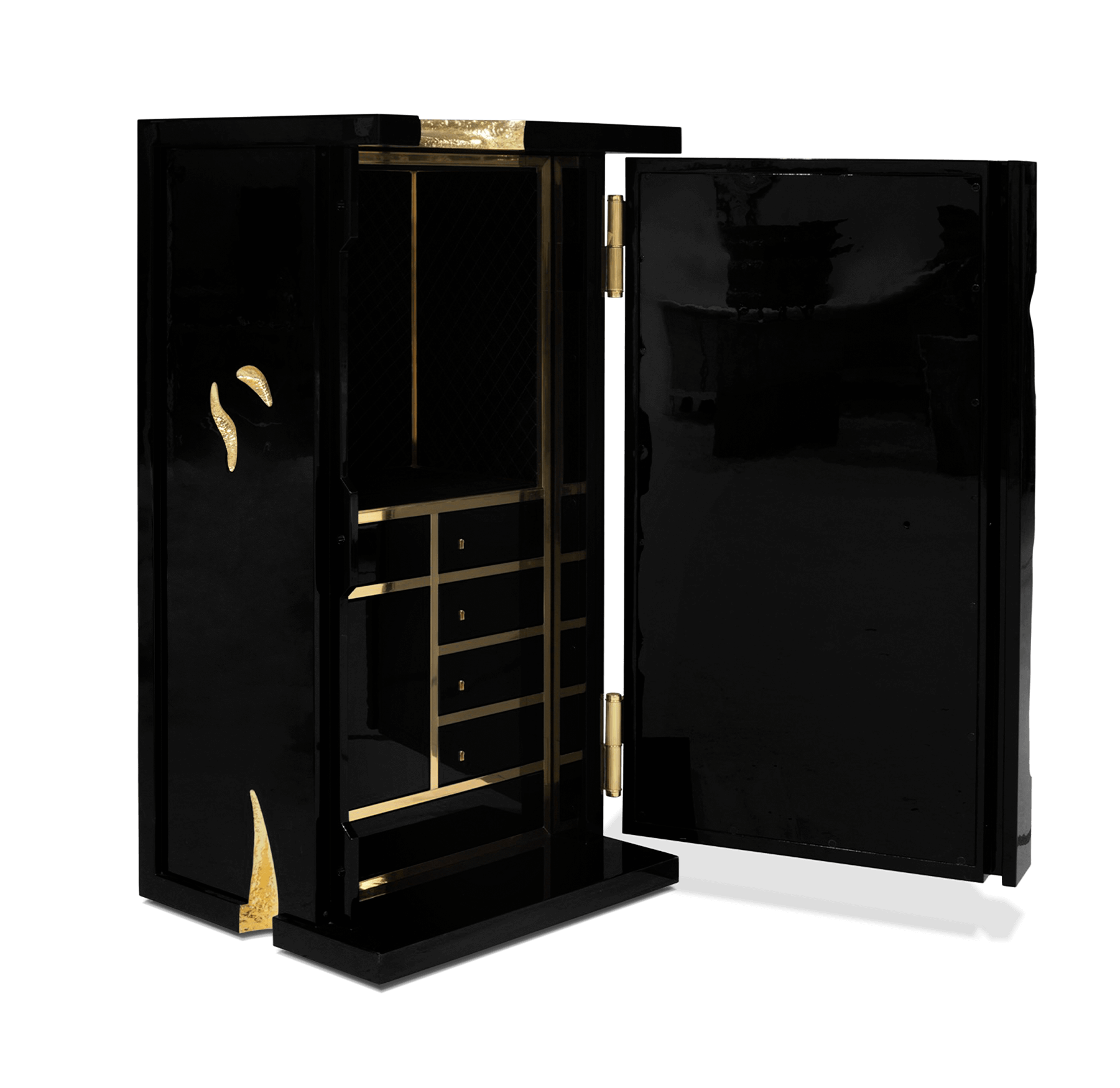 Tycoon Black & Gold Elite Designer Safe