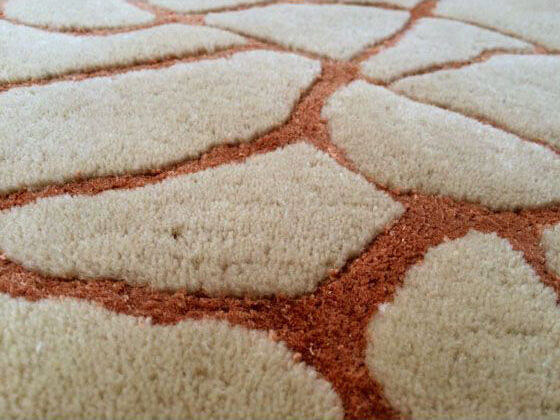 Sahara Viscose / Wool Hand-woven Luxury Rug