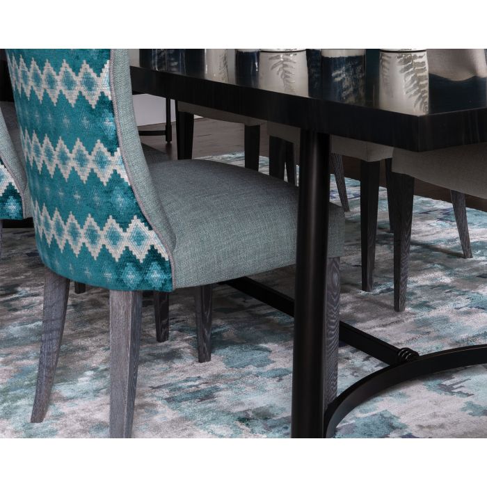 Hand-Woven Jade Luxury Rug