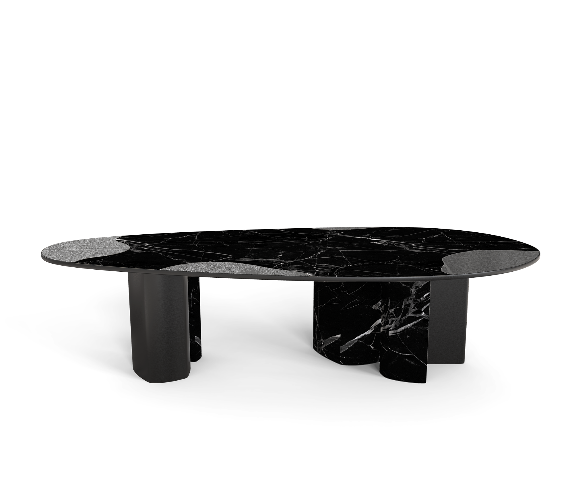 Marble & Onyx Luxe Dining Table