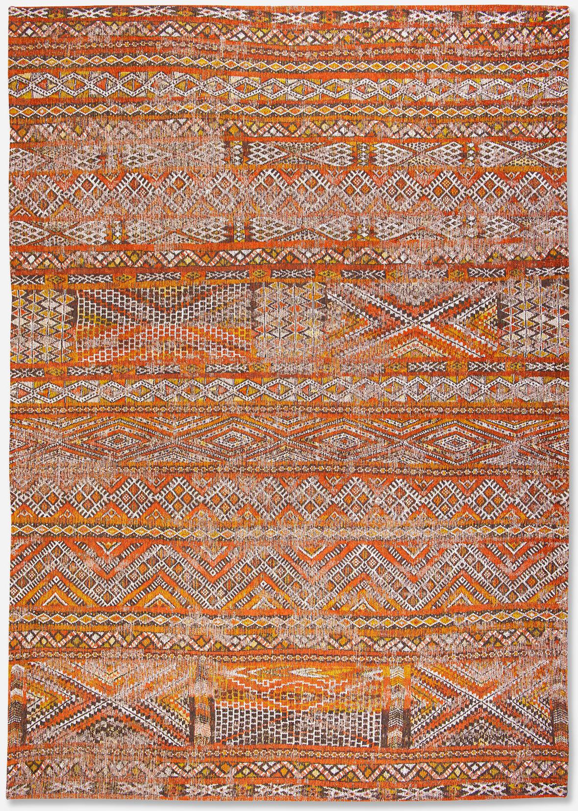 Vintage Flatwoven Orange Rug
