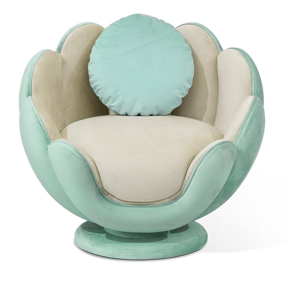 Lotus Serenity Plush Relaxation Chair