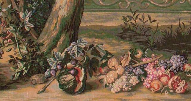 Verdure Fountain French Tapestry