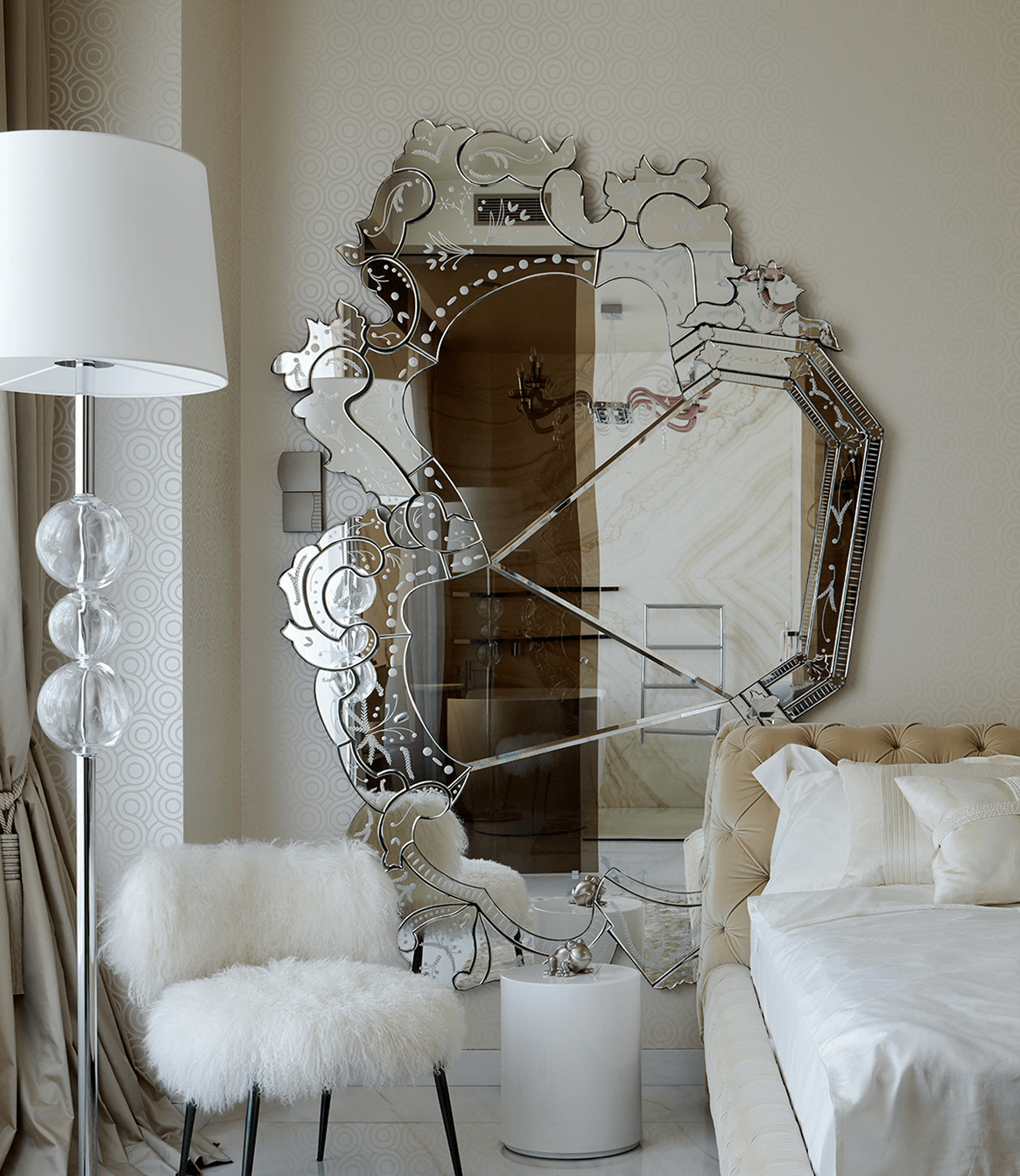 Venetian Opulence Reflective Mirror