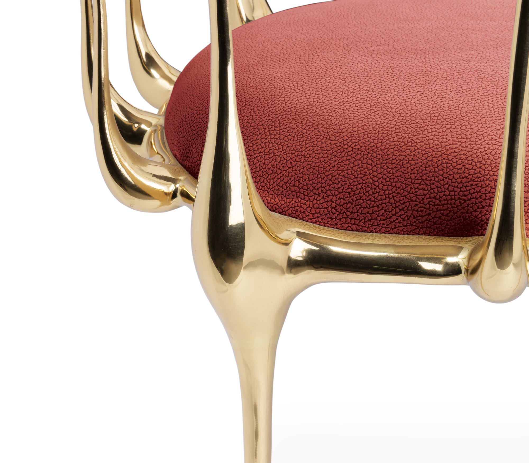 Burgundy Designer Luxe Chair