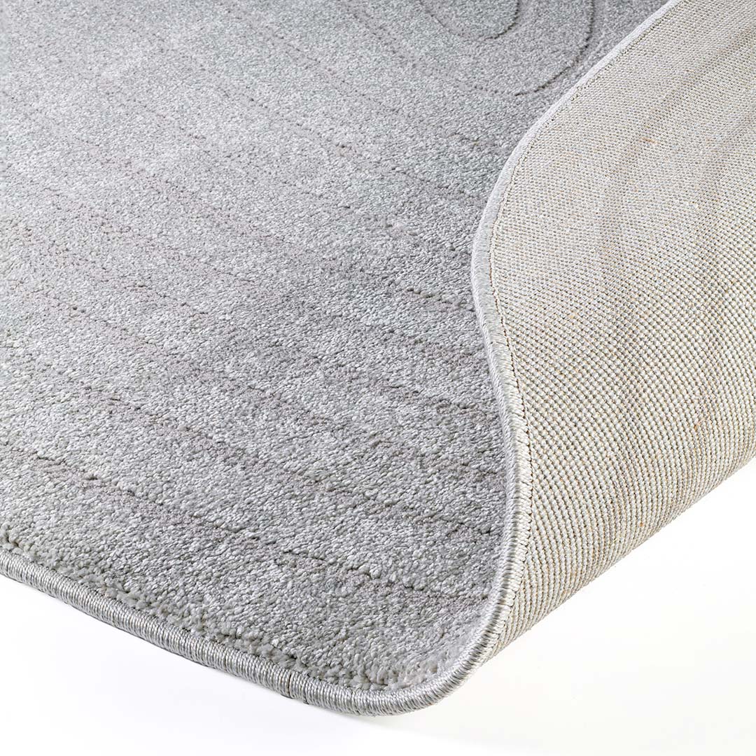 Cortina Stone Grey Oval Rug