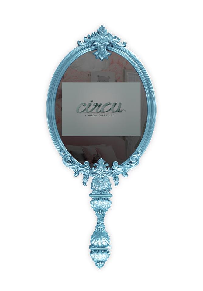 Magic Turquoise Mirror with TV