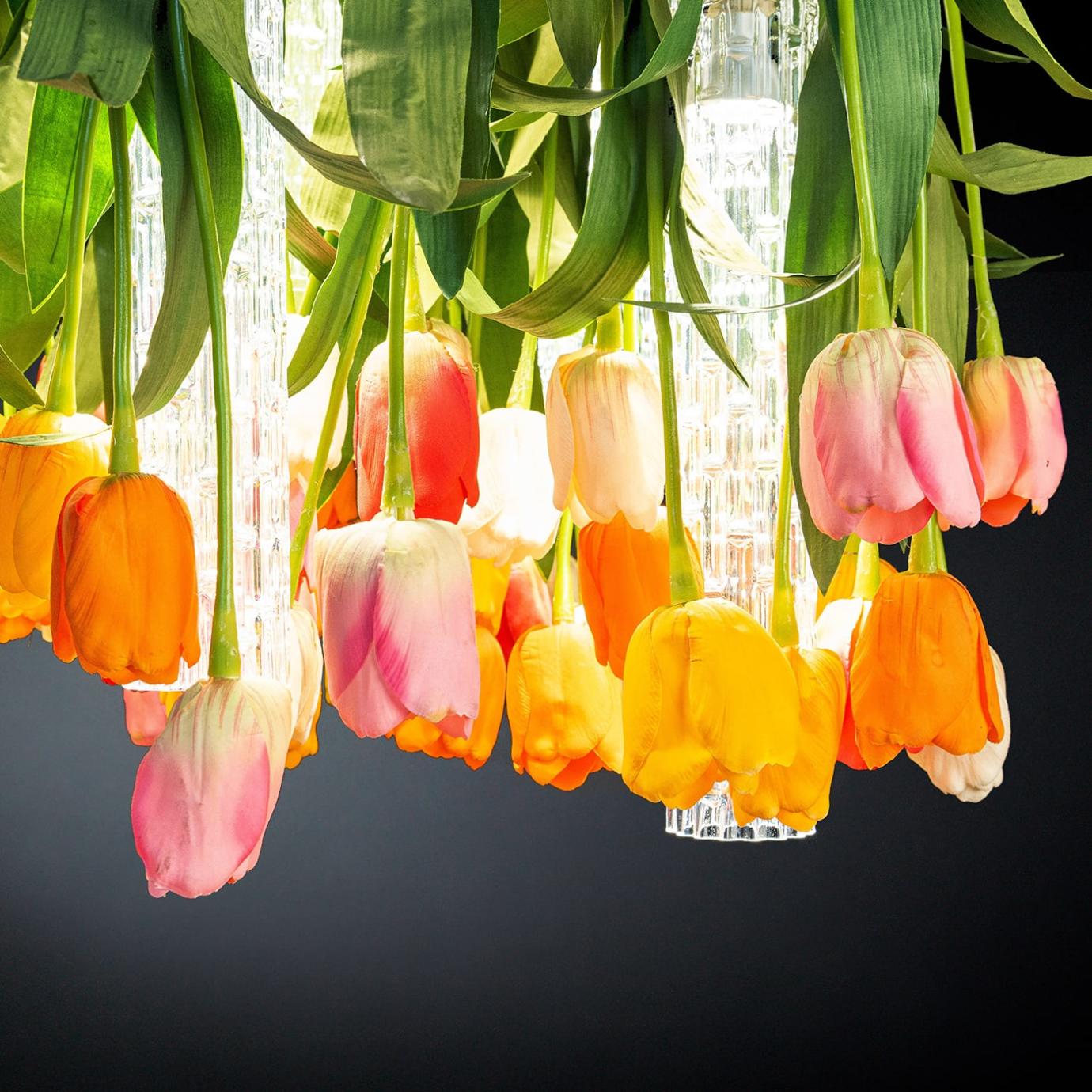 Tulip Round Ceiling Chandelier