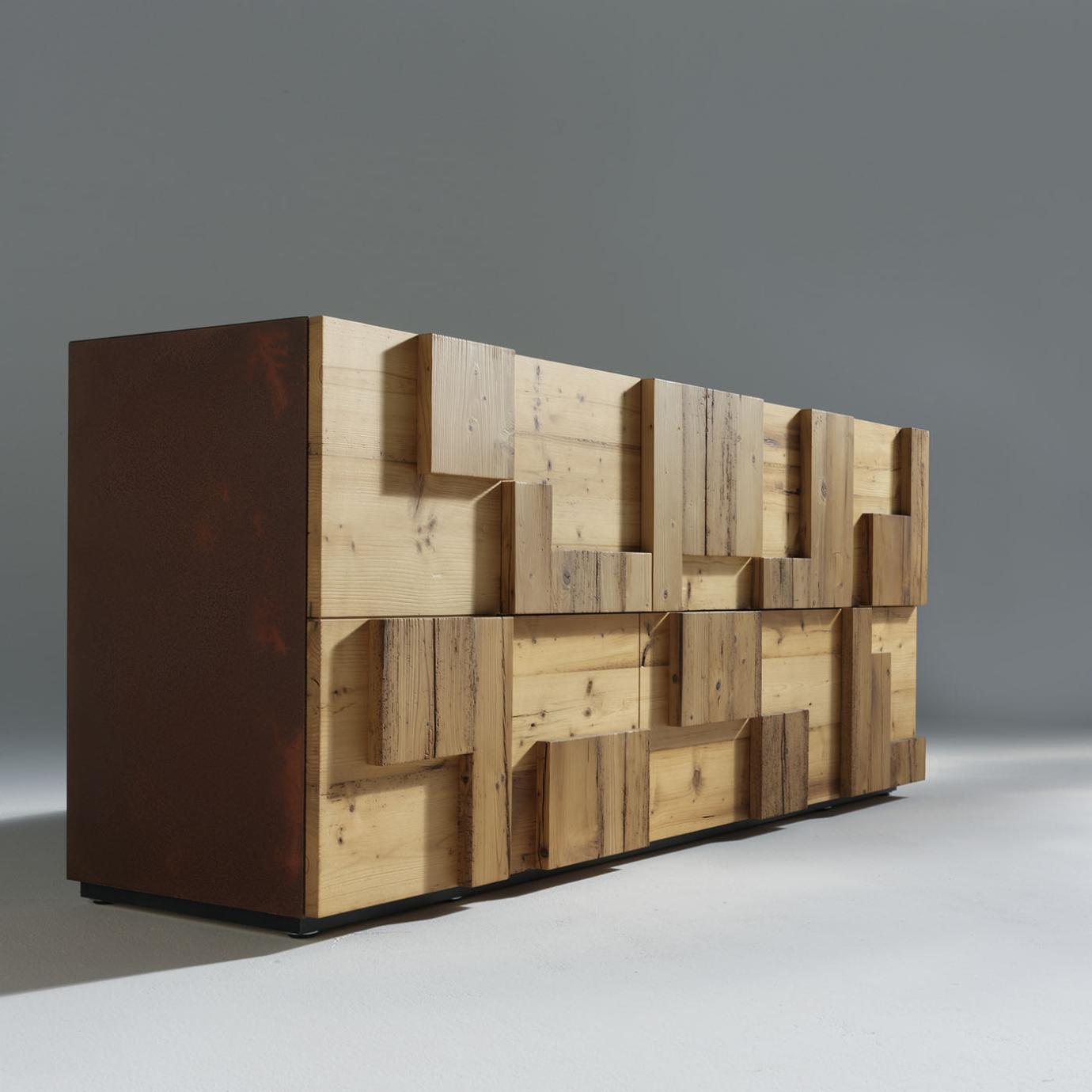 Antique Wooden Sideboard