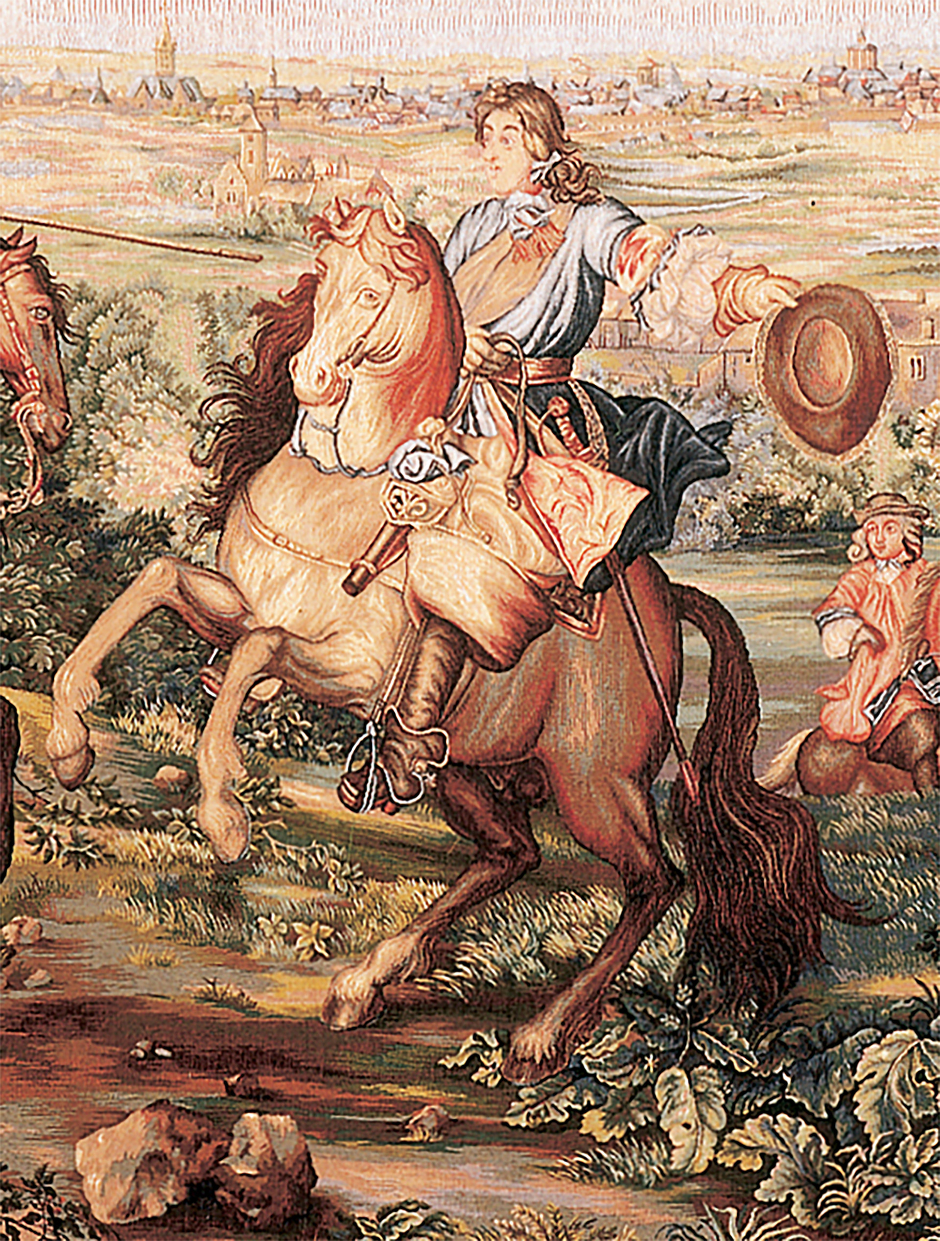 The Capture of Lille Ornaments Tapestry | Size: 110 x 150 cm