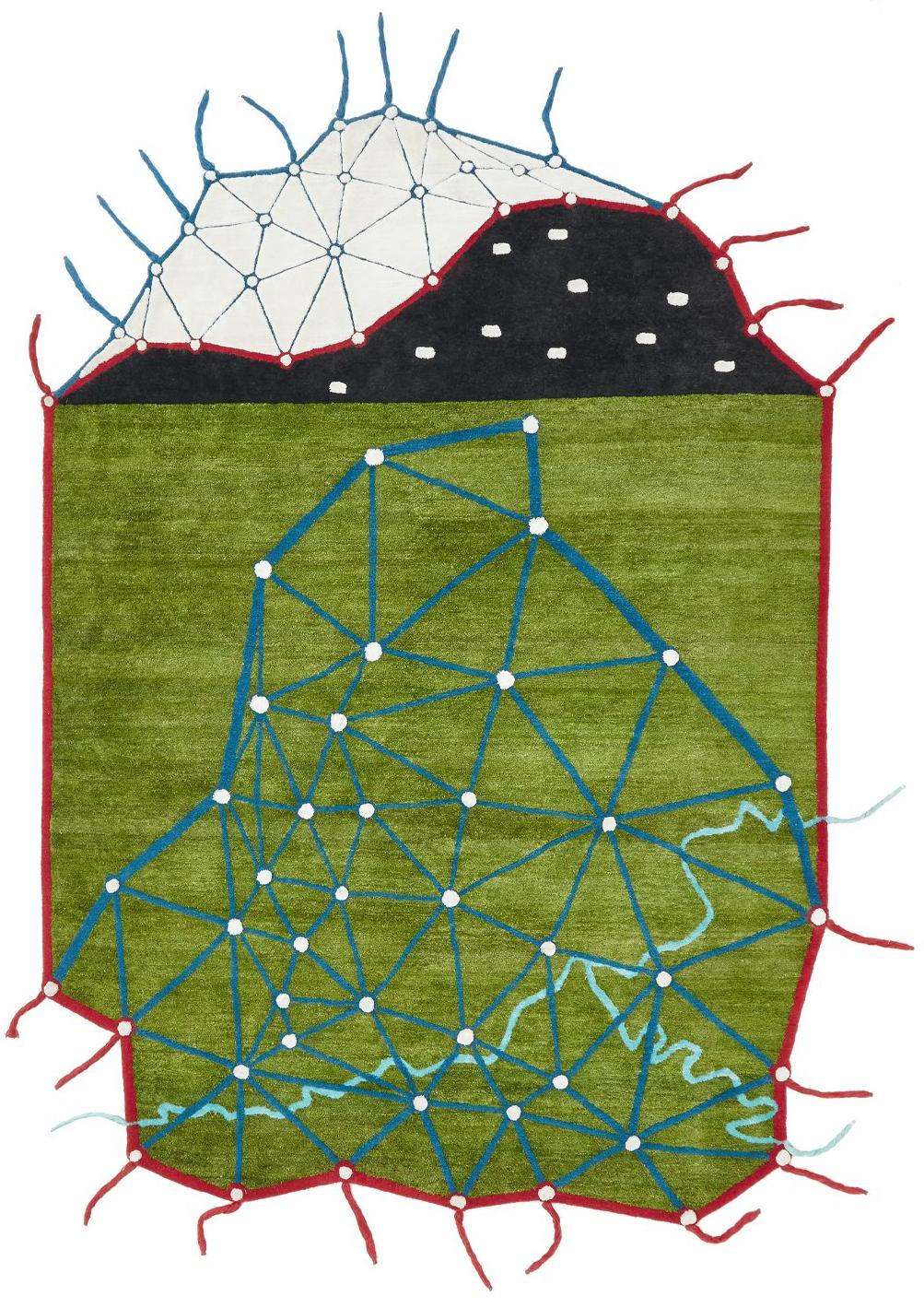Topographie Imaginaire Designer Rug
