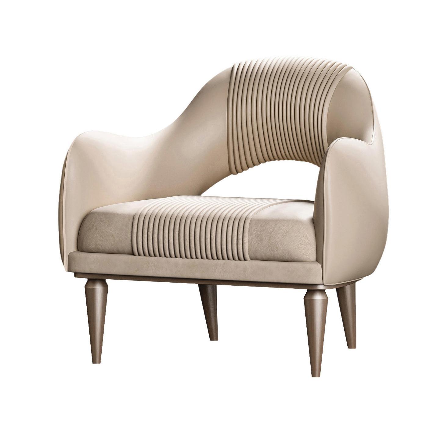 Luxe Cream Armchair