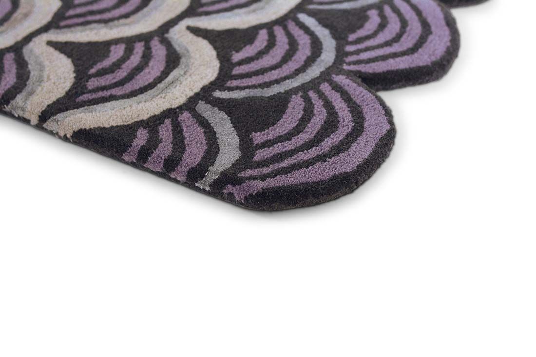 Handwoven Gradient Pink Rug