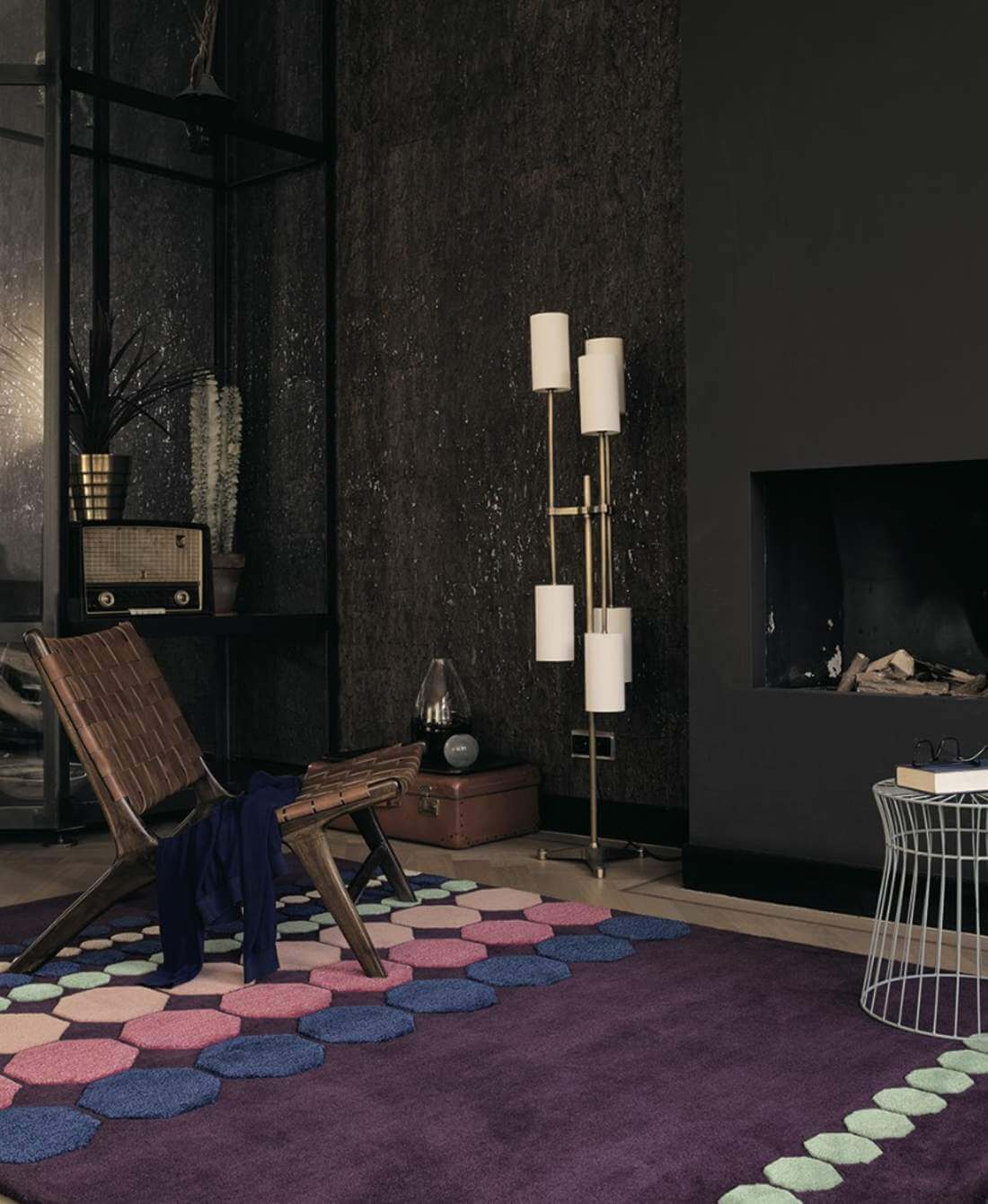 Barren Puprle 57202 Rug | Size: 170 x 240 cm