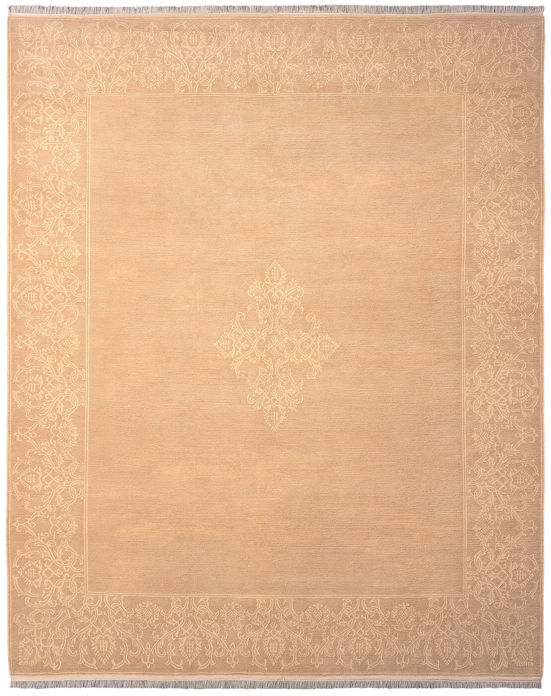 Florenz Cream Luxury Hand-woven Rug ☞ Size: 200 x 300 cm