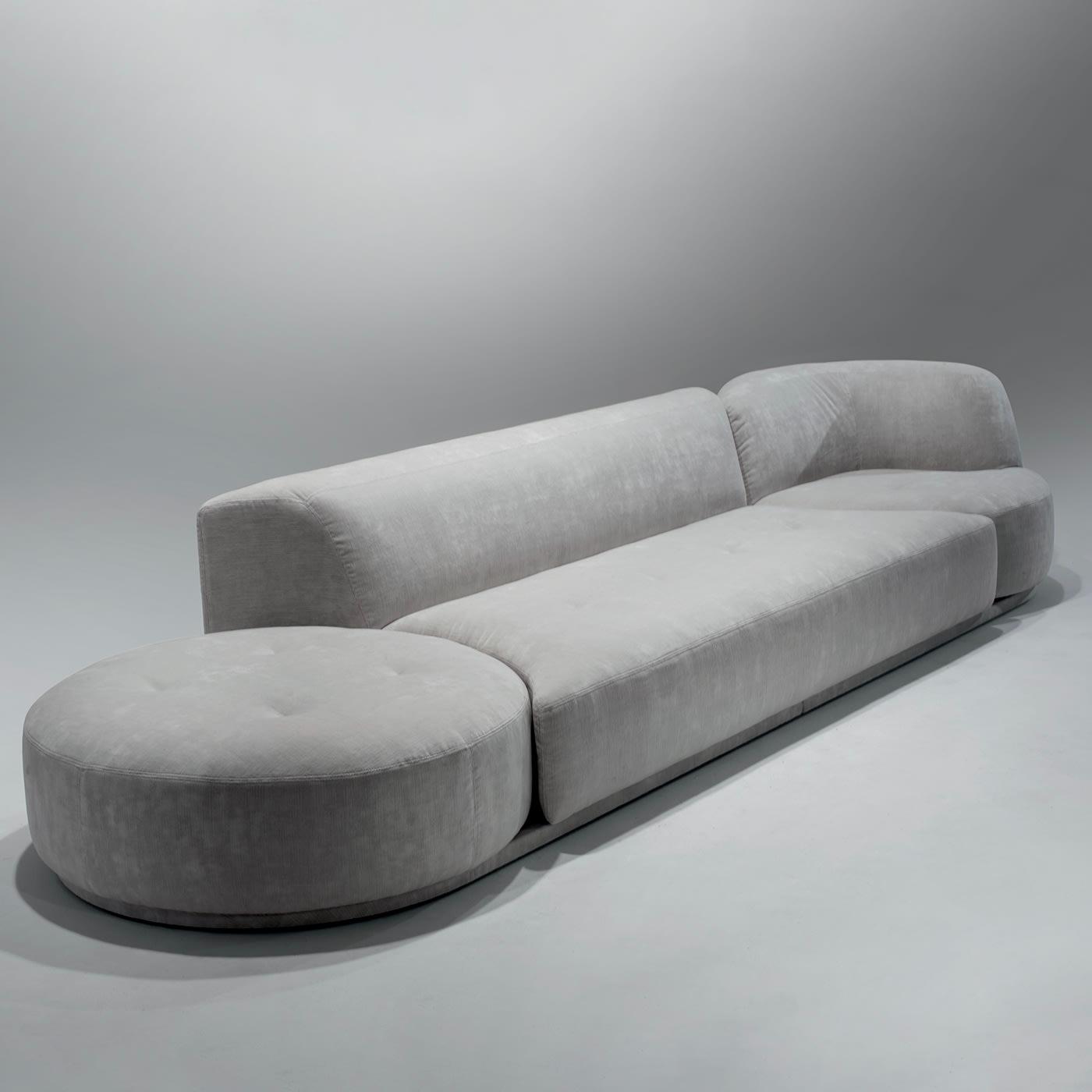 Bordone Plush Italian Pouf