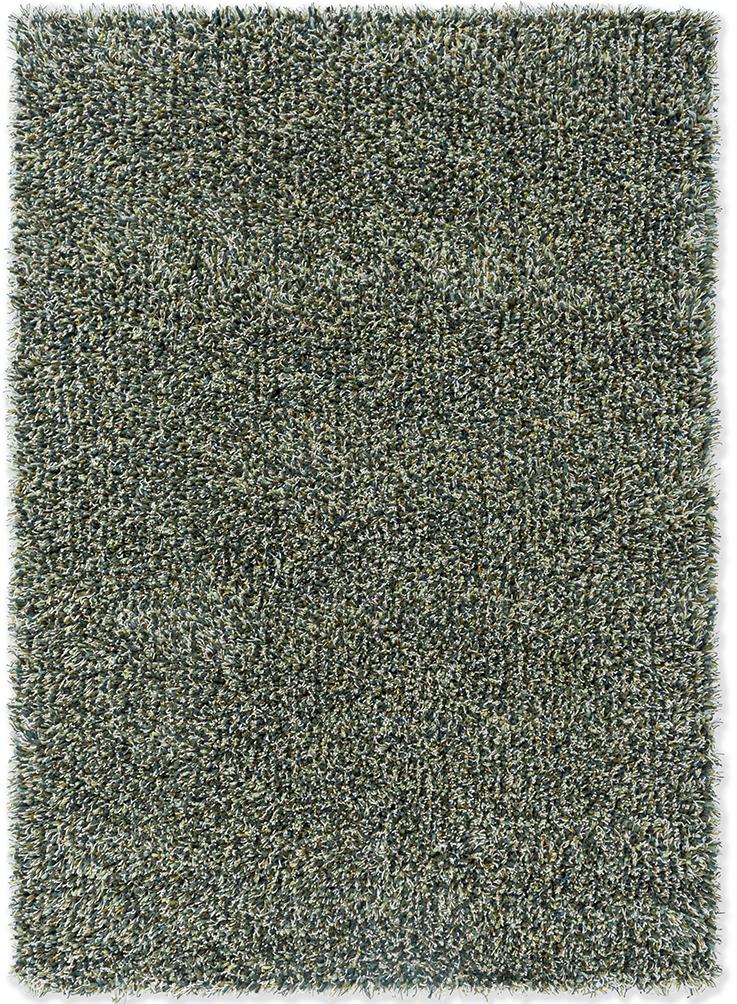 Shaggy Felted Wool Green Rug | Size: 200 x 300 cm