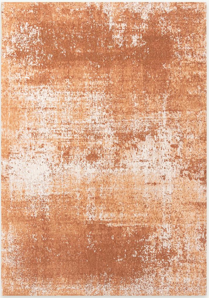 Warm Terracotta Abstract Rug | Size: 280 x 390 cm