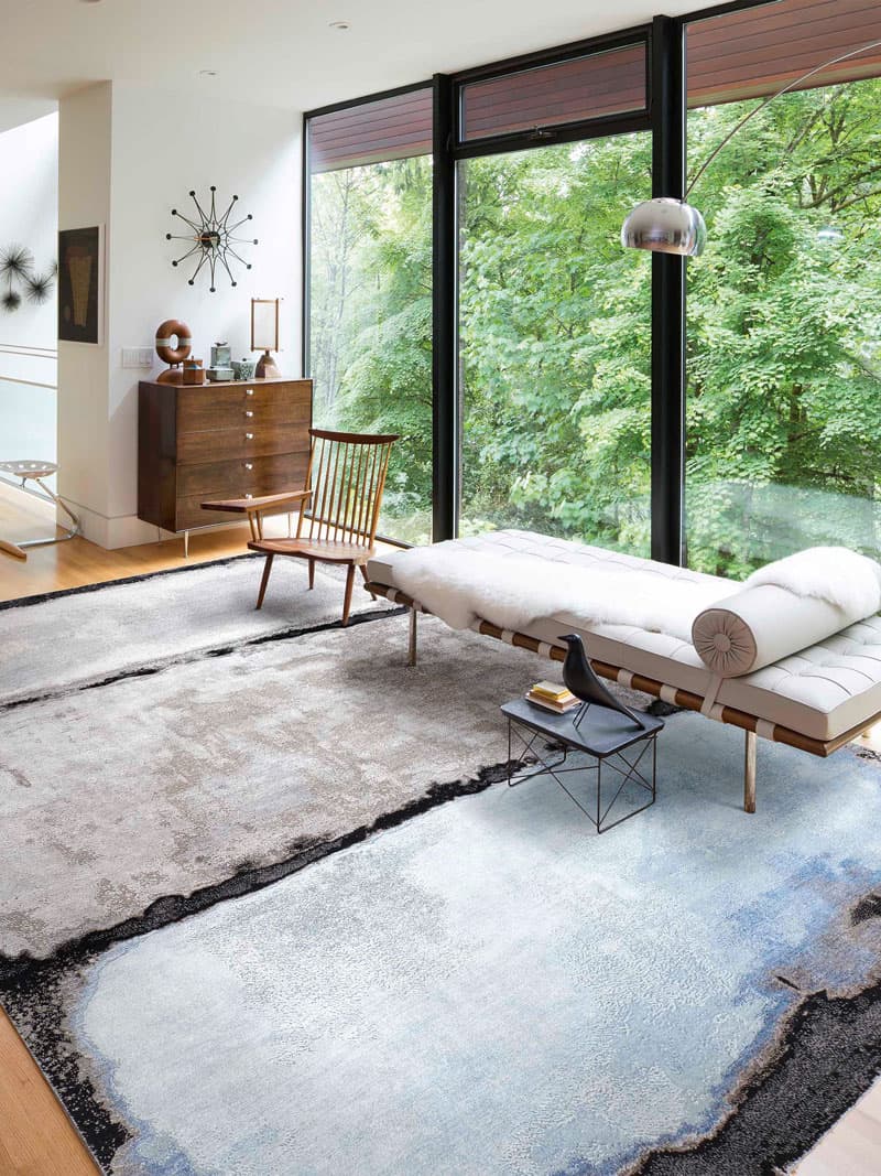 Abstract Luxury Handwoven Rug
