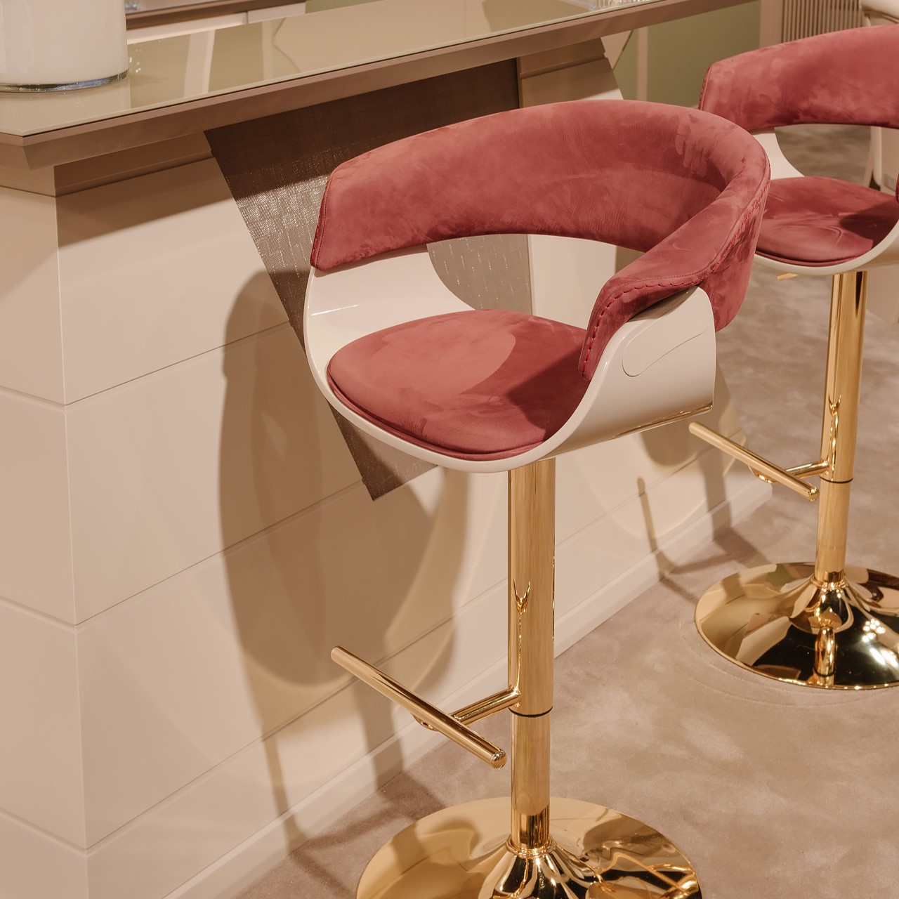Joyce Executive Swivel Stool - 2