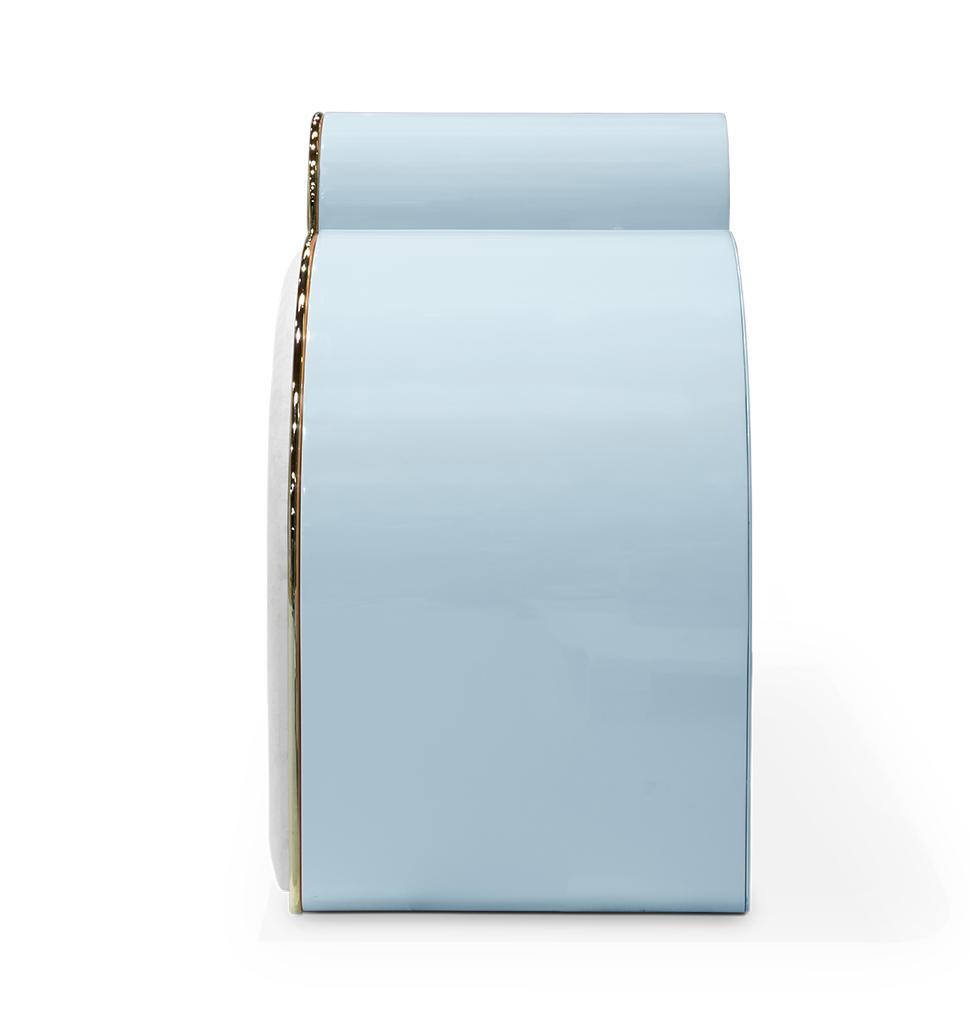 Candy Triple Blue Chest of Drawers