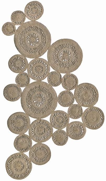 Indian Braided Beige Premium Rug