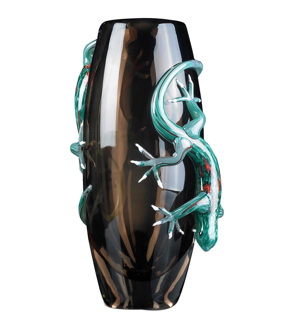 Gecko Artisan Decorative Vase