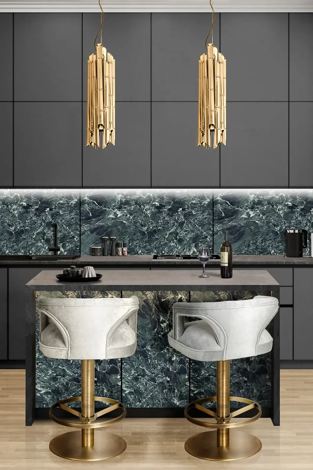 Drift II Swivel Counter Stool - 2