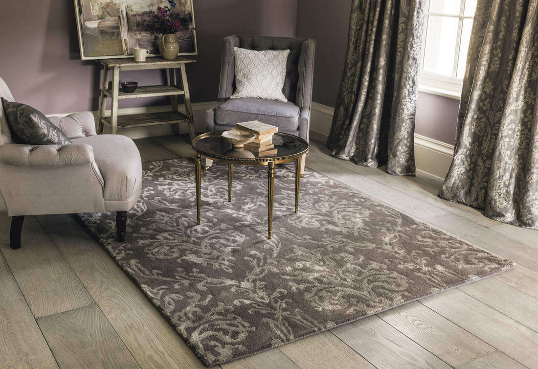 Riverside Damask Mink 46700 Rug